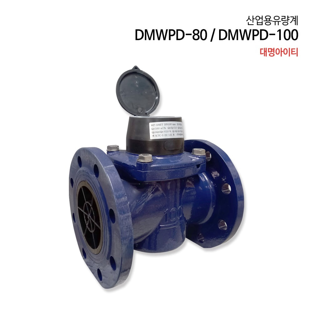대명아이티 산업용유량계(수도미터) DM-WPD-80 / DM-WPD-100